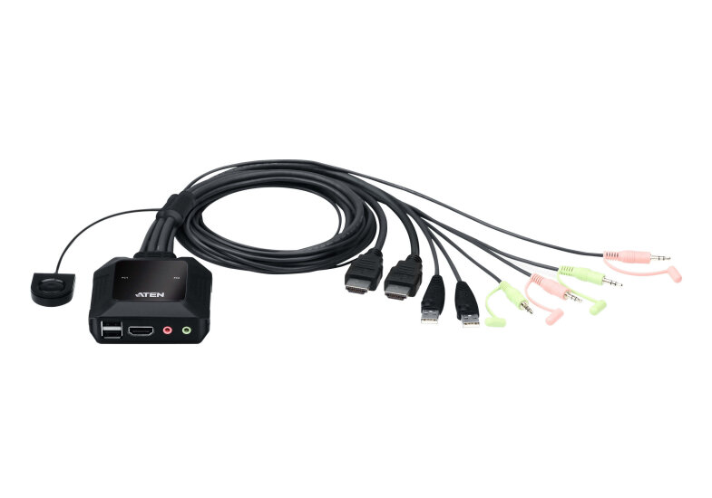 Aten 2 Port USB 4K 60Hz HDMI Cable KVM Switch with-preview.jpg